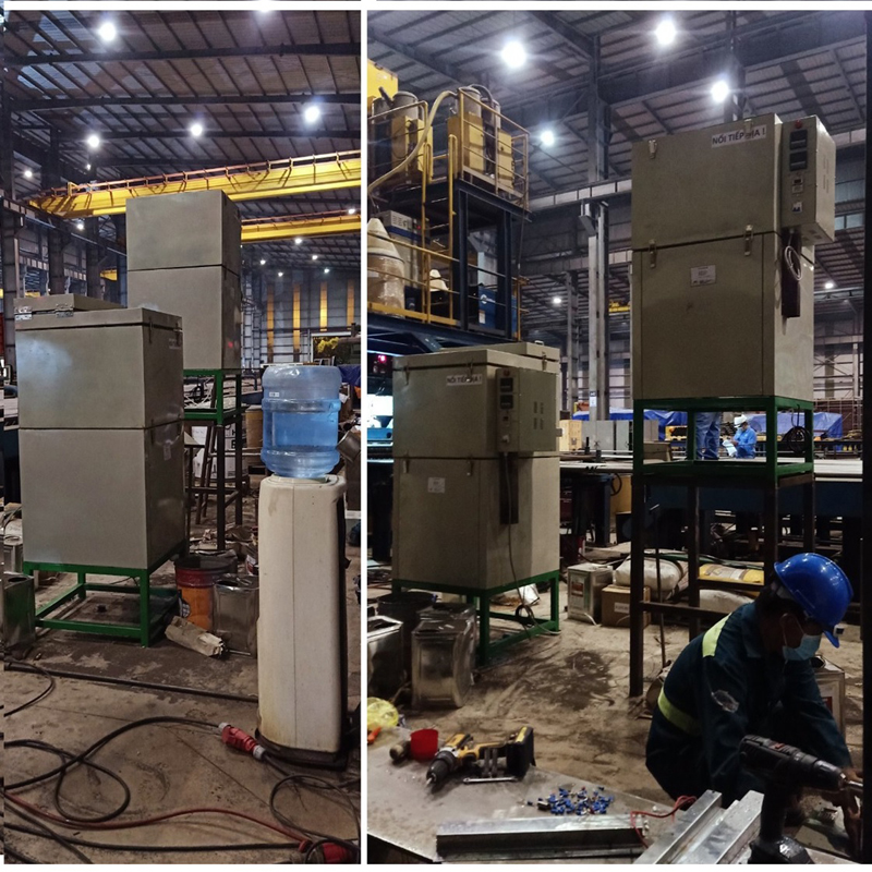 Tủ sấy thuốc hàn tại công trường